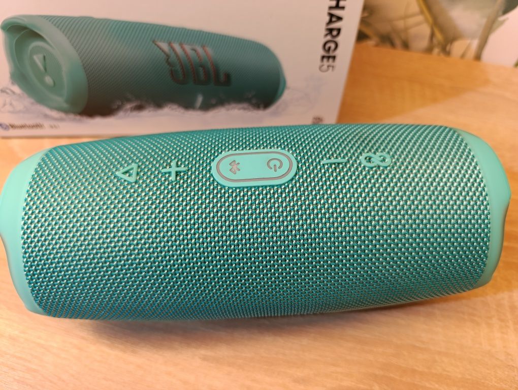 Nowy Głośnik JBL Charge 5  do 20h grania / 40 WAT Rea *  Wodoodporny !