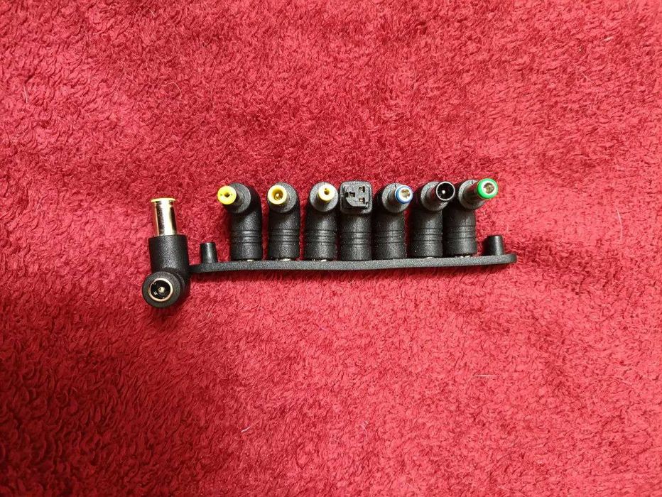 Набір адаптерів перехідників для роутерів та ноутбуків DC 5.5x2.1 мм