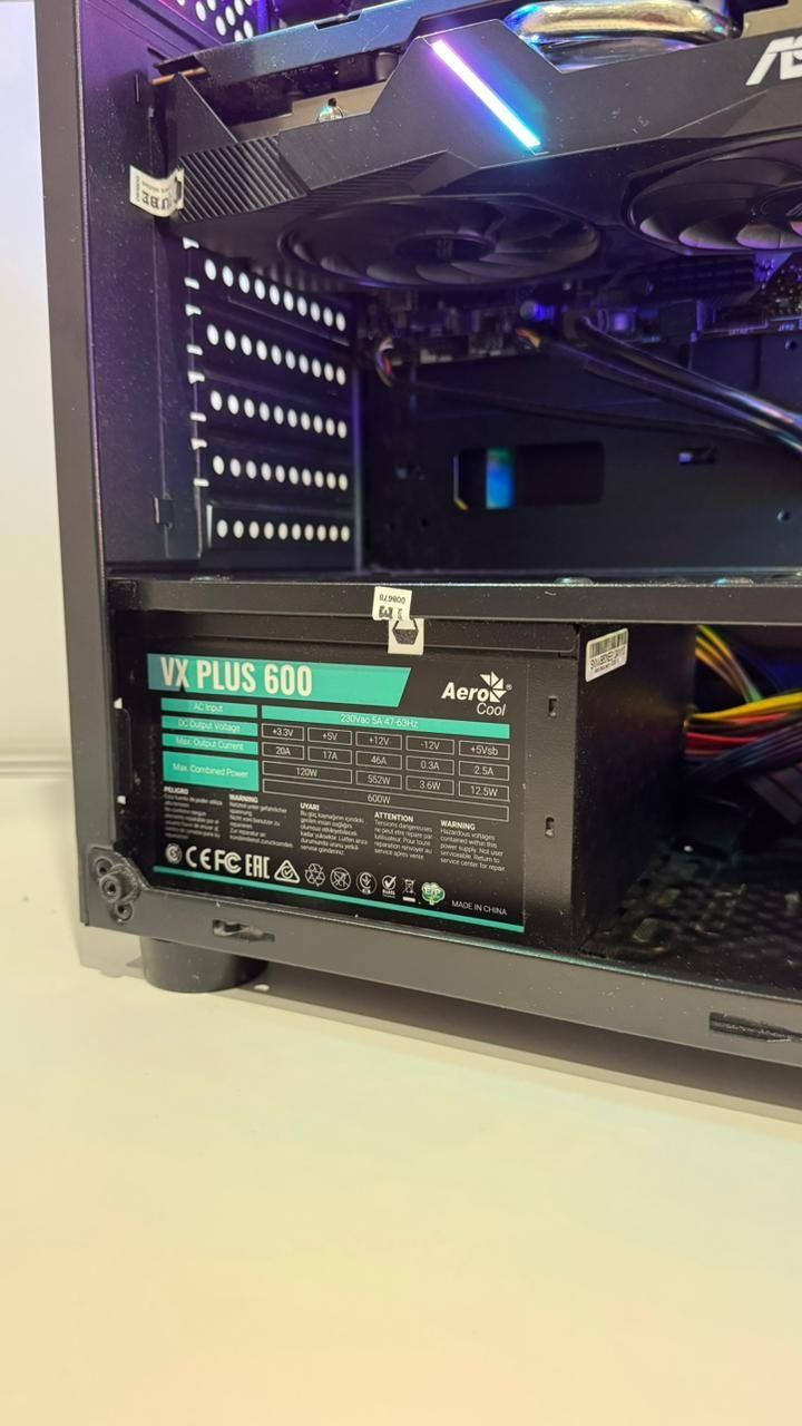 Комп'ютер ігровий Qube Ryzen 5 3500, RX 5500 XT 8Gb 164