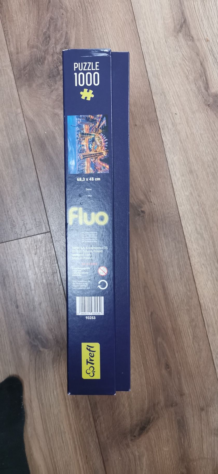 Puzzle Trefl Dubaj 1000 fluoroescencyjne, świecące w ciemności