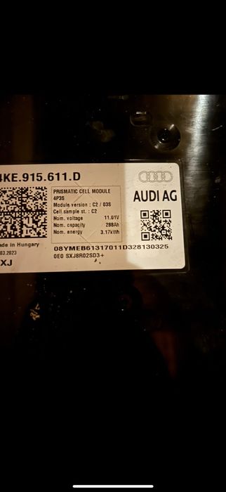 батарея в розборі, ячейки Е трон 95 квт