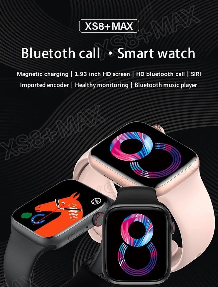 [NOVO] Smartwatch 8 Pro (Prata/Branco)