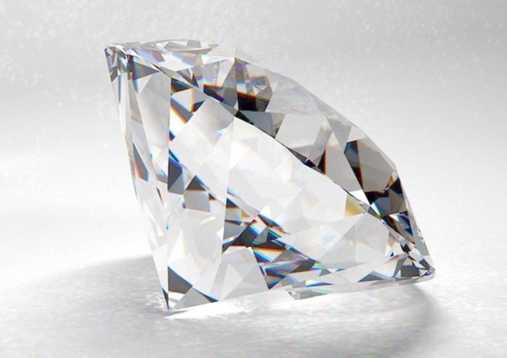 Moissanit 3ct 9mm VVS1 D Moissanite Excellent Certyfikat Brylant