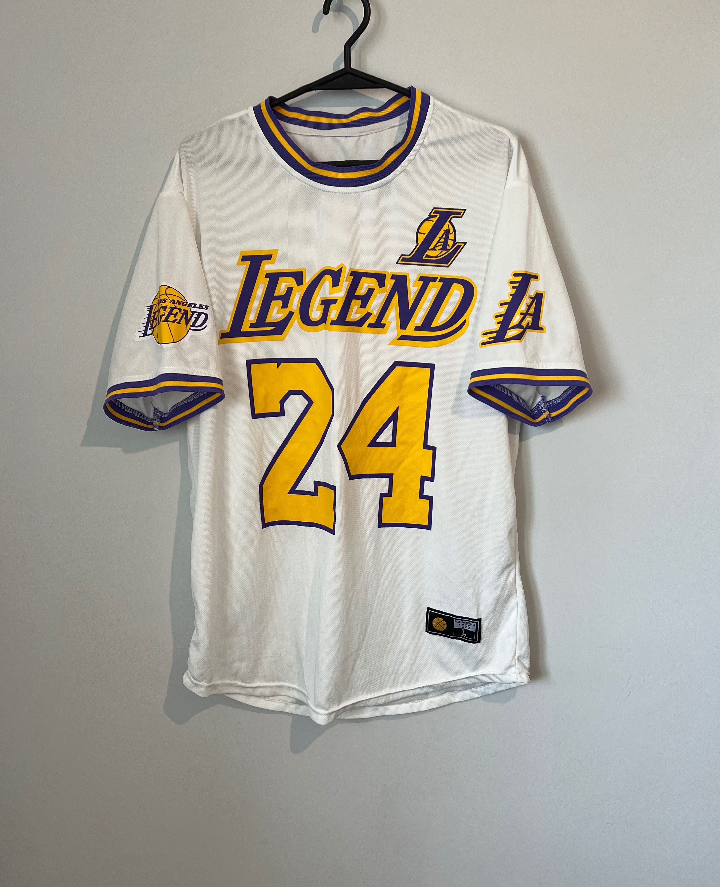 Tshirt Los Angeles Lakers 24 Kobe Bryant Legend koszulka