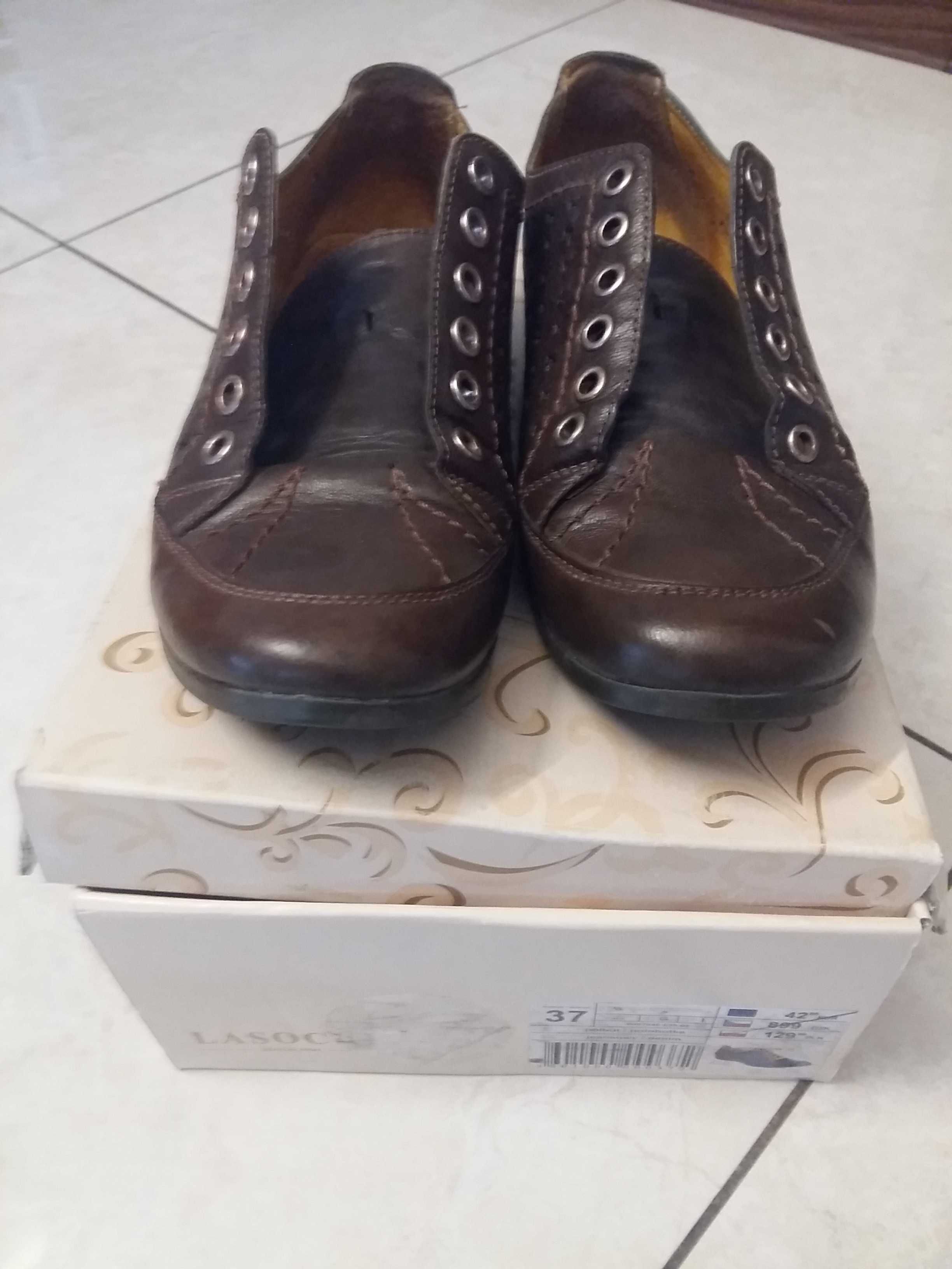 Buty damskie sznurowane