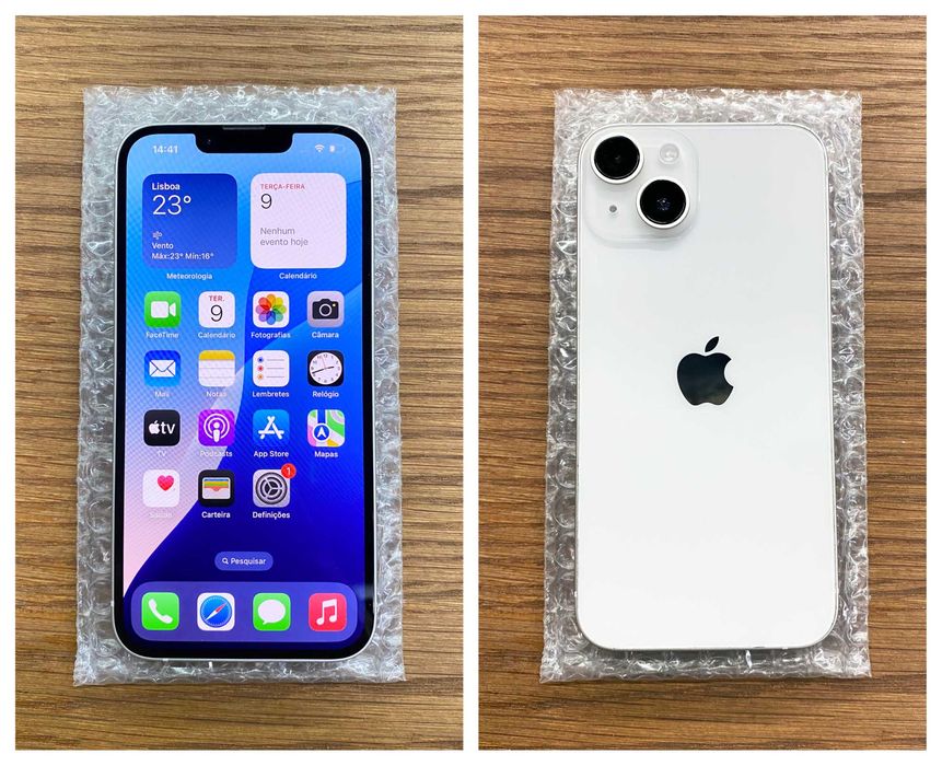 iPhone 14 128GB - Desbloqueado -Com garantia, como novo,bateria a 100%