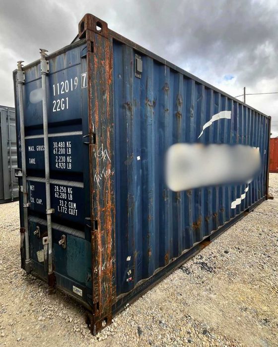Contentor Marítimo 6 metros (20 pés)