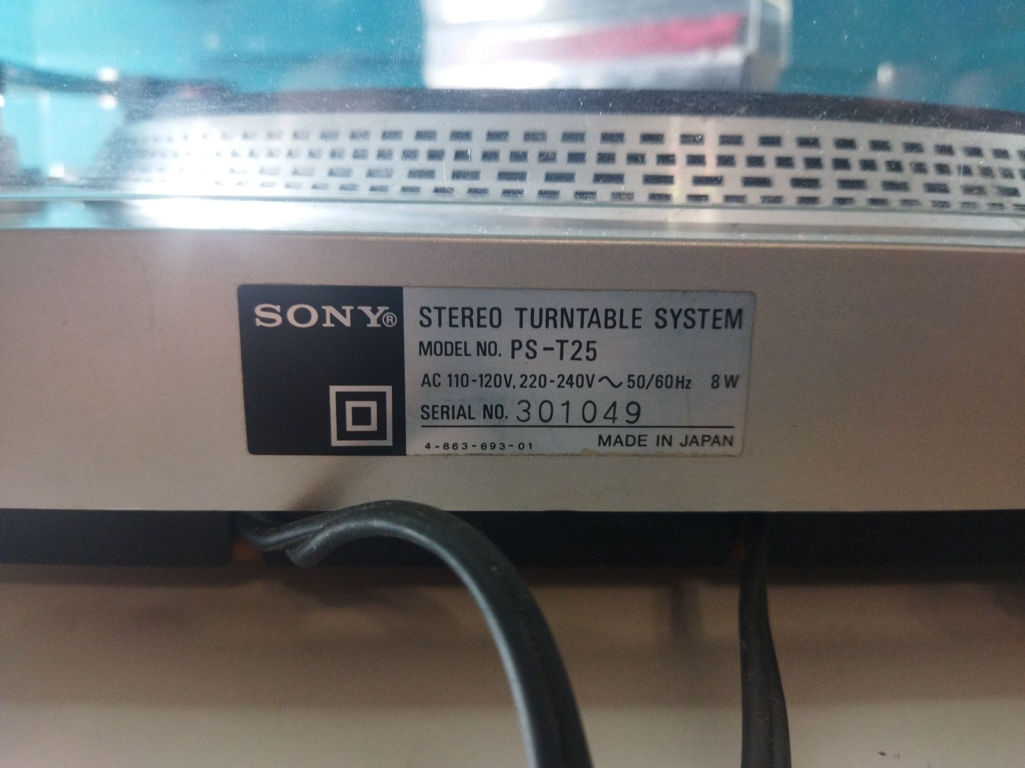 Gramofon Sony PS -t25
