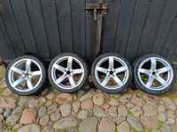 Alufelgi Koła 18" 5x108 Tomason TN11 + świeże opony