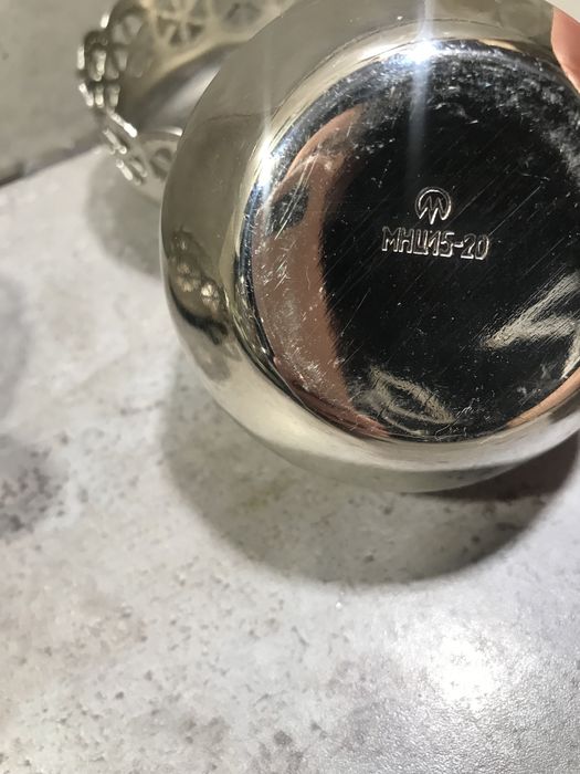 Подстаканники, мельхиор, чай, кофе