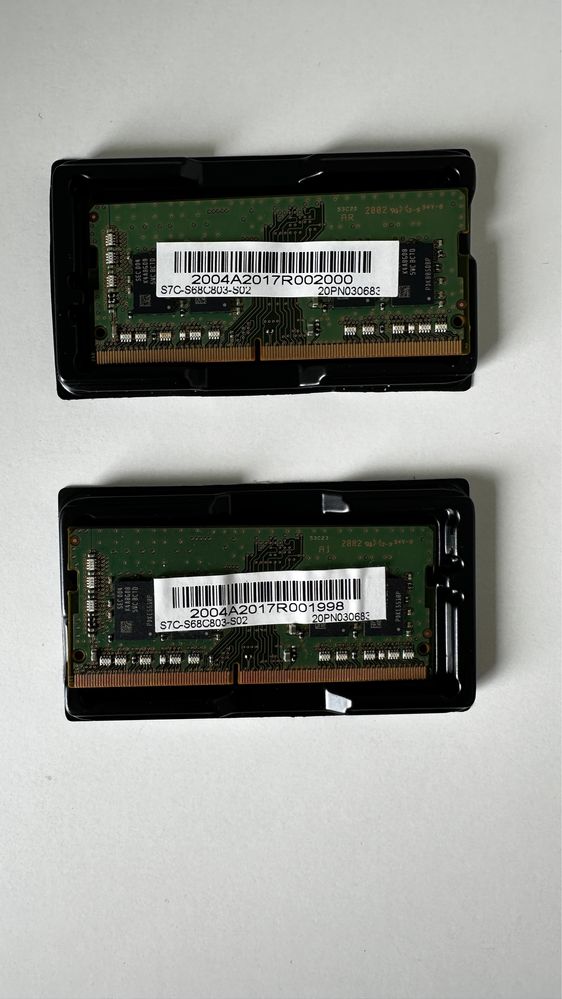 Pamięć RAM Samsung 8GB DDR4 SODIMM PC4-2666V – 2 sztuki