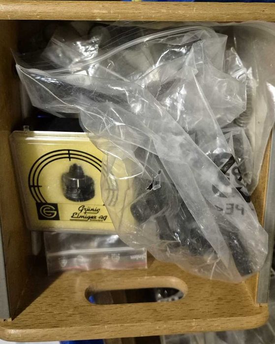 Muszka tunelowa przeziernik diopter inserty celownik Anschutz