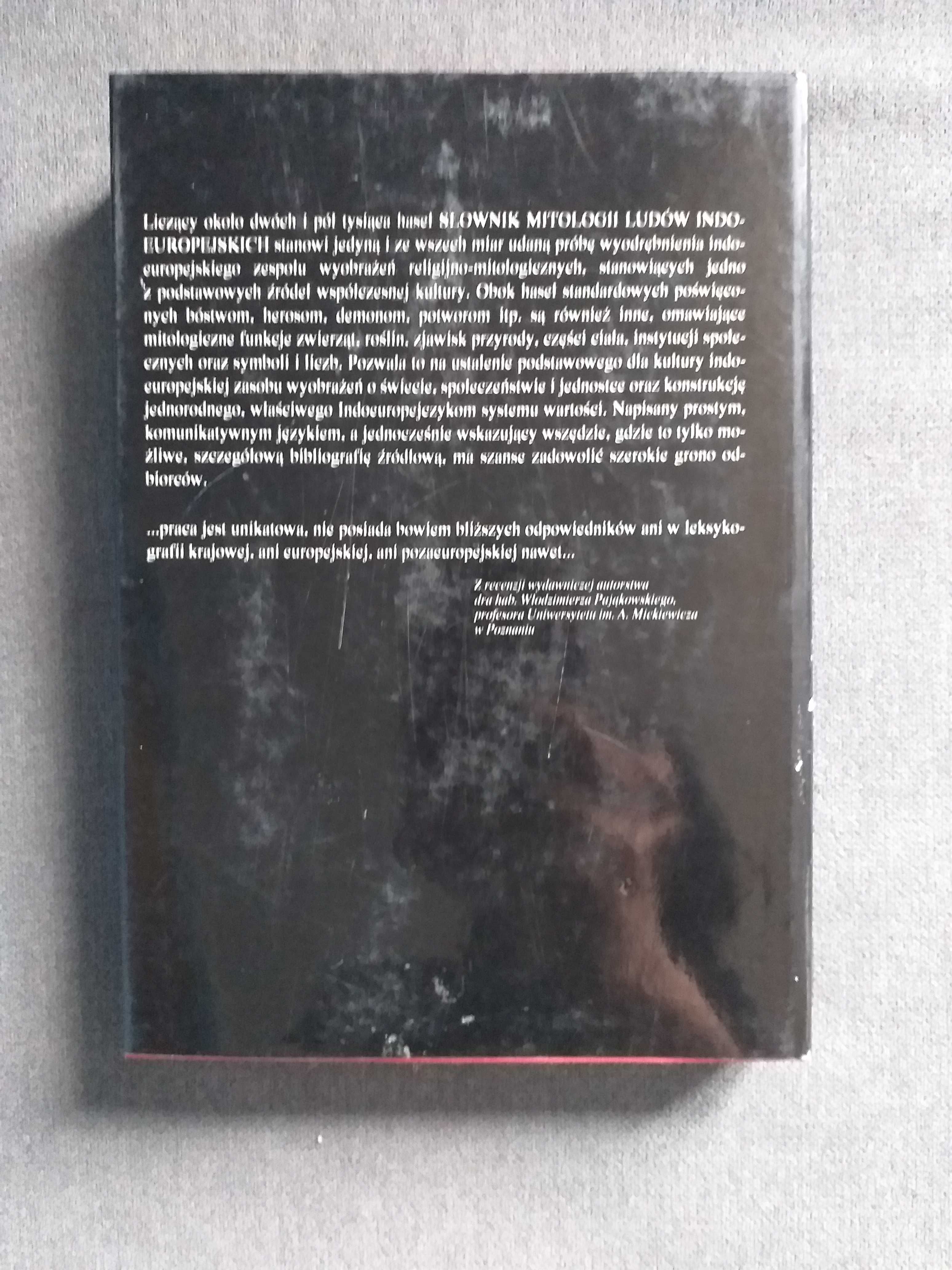 Słownik mitologii ludów indoeuropejskich - Andrzej Kempiński