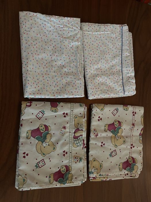 Lençois de cama de bebe