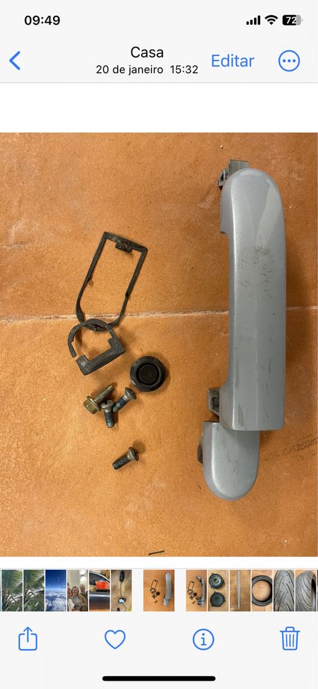 Porta da frente micra k 12 e acessórios