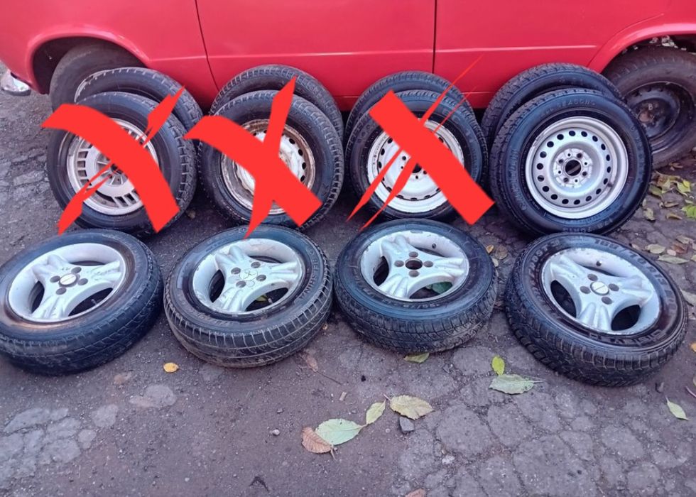 Продам колеса ваз класіка є різні