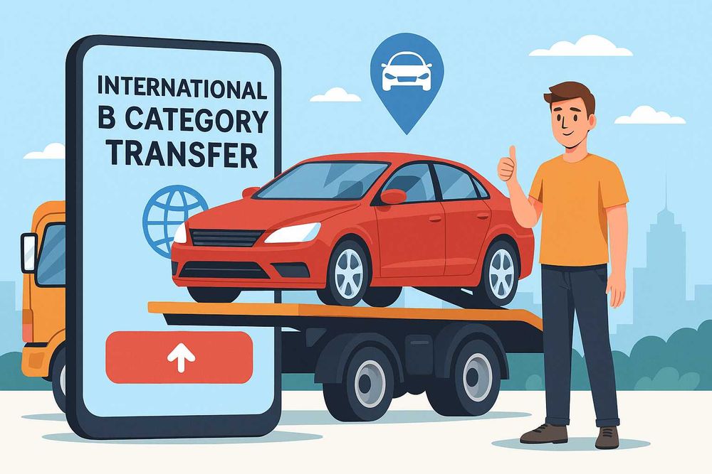 Водій міжнародник кат. В