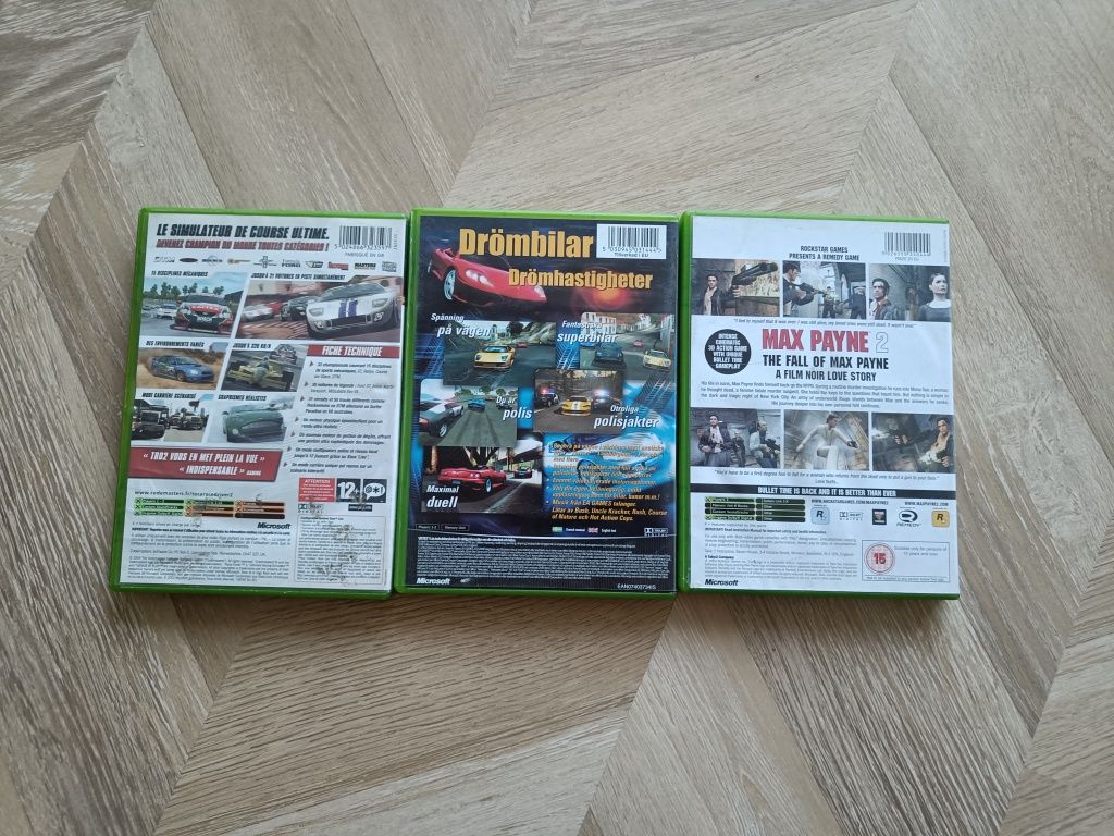 Max Payne 2 Need For Speed Hot Pursuit 2 Toca Race Driver 2 Xbox