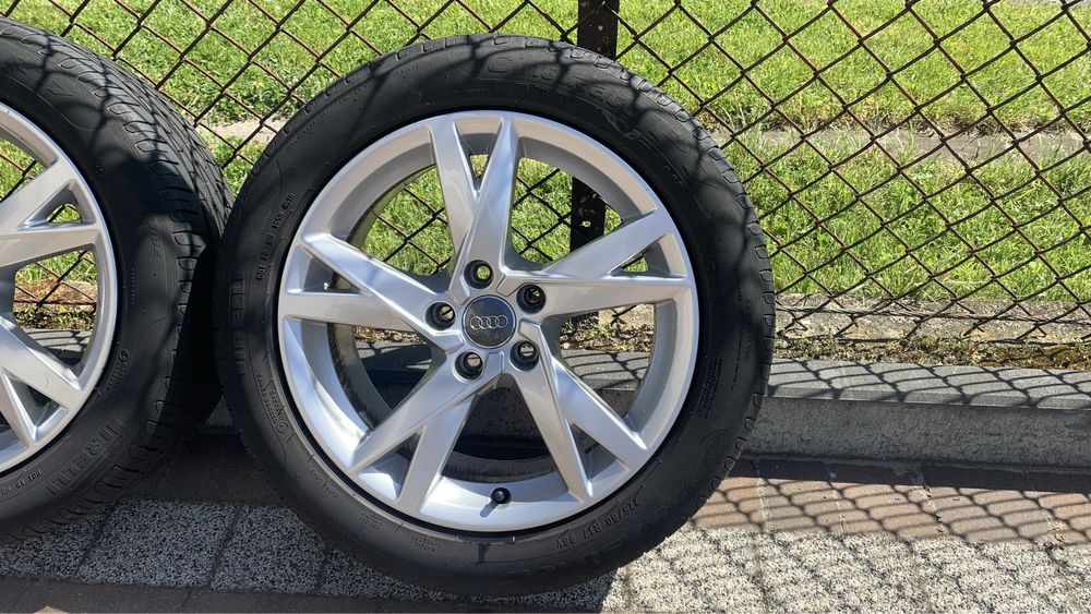 Koła letnie 17” alufelgi Audi A4 + opony letnie 225/50/17