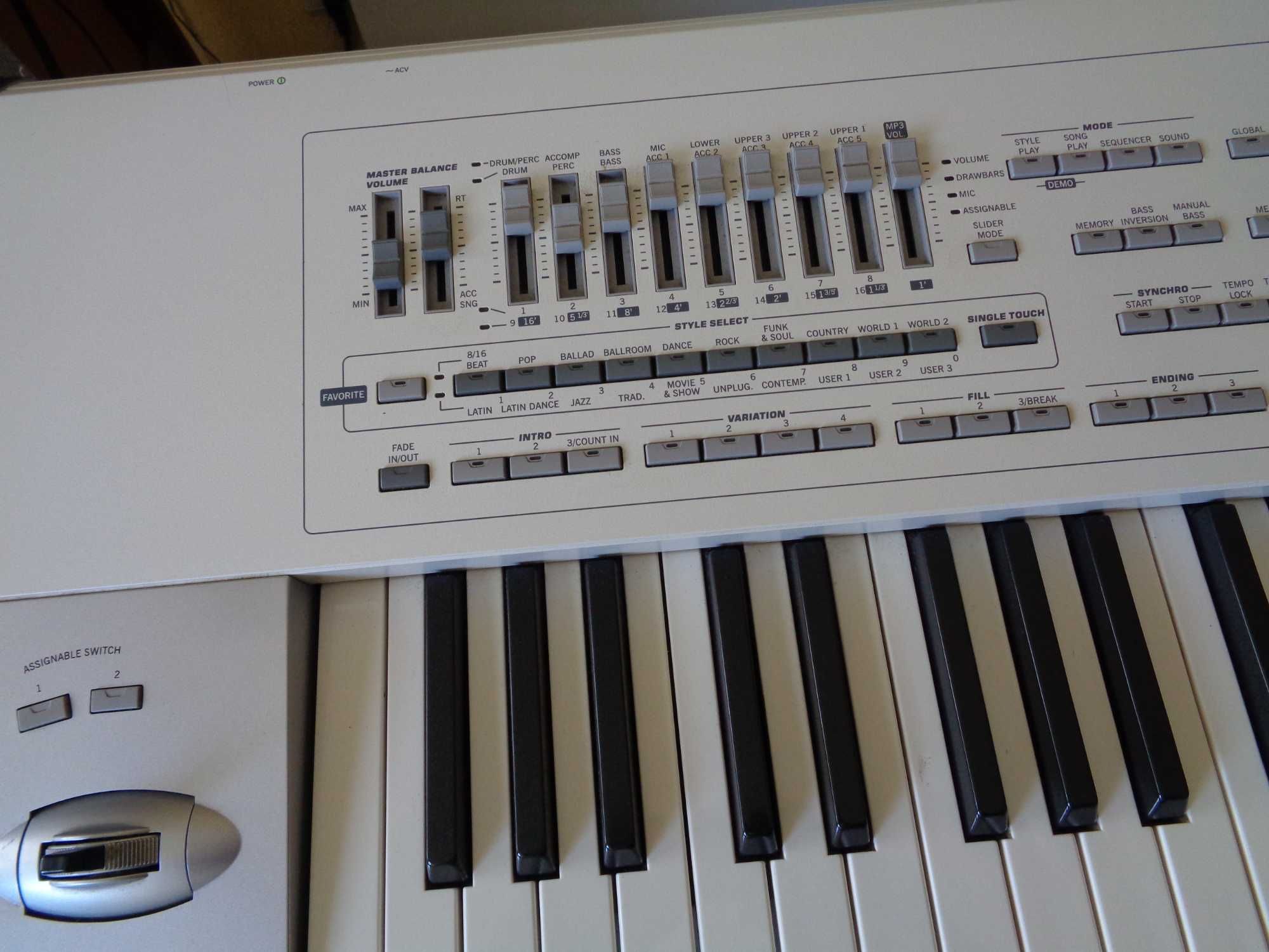 piano teclado arranjador orgão korg pa 2
