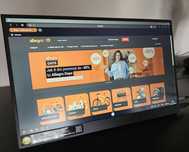 Przenośny monitor Cocopar Y156FH7S 15,6cala full hdUSB C mini hdmi