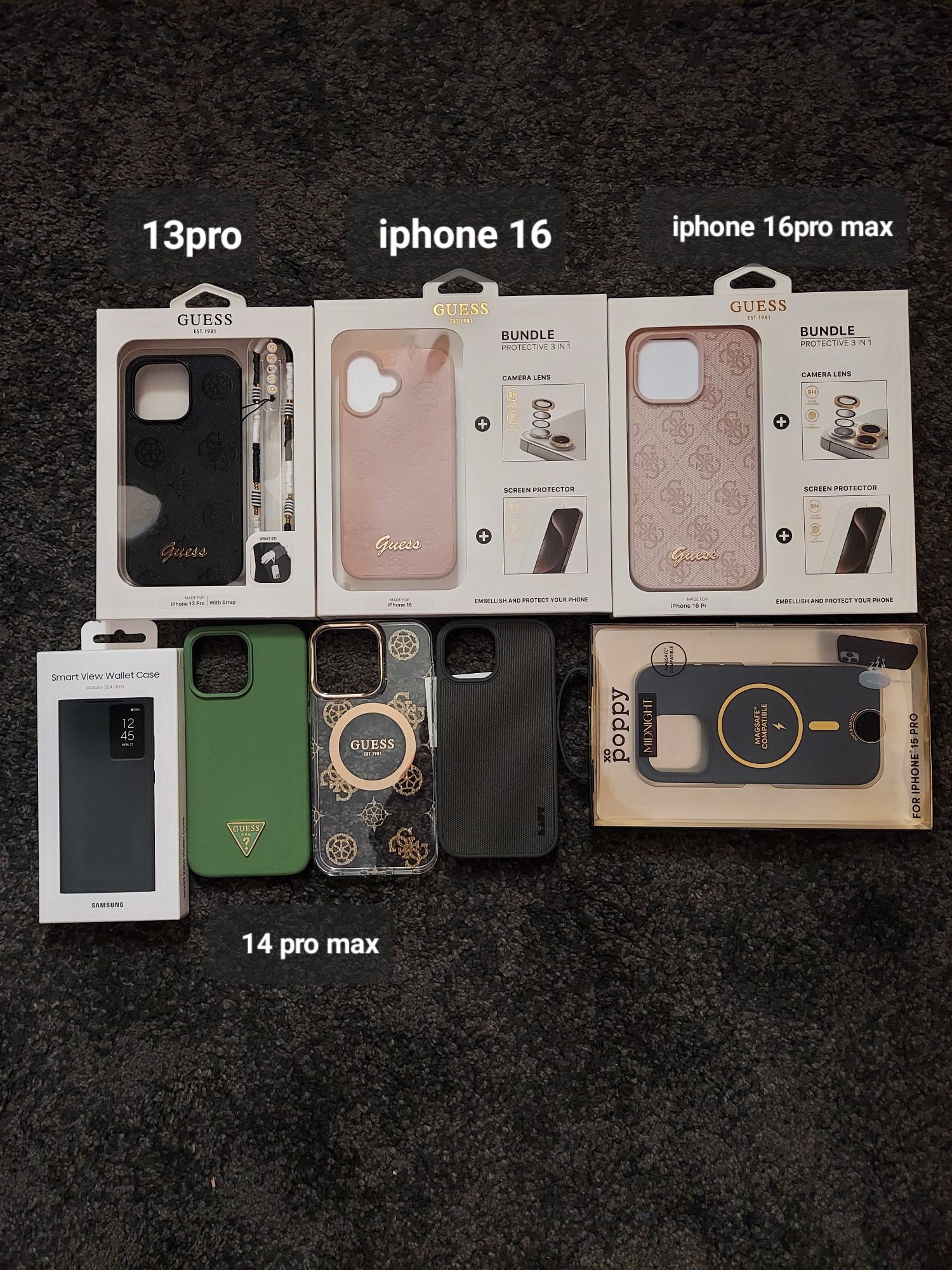Новый чехол оригинал IPhone Guess  pro max