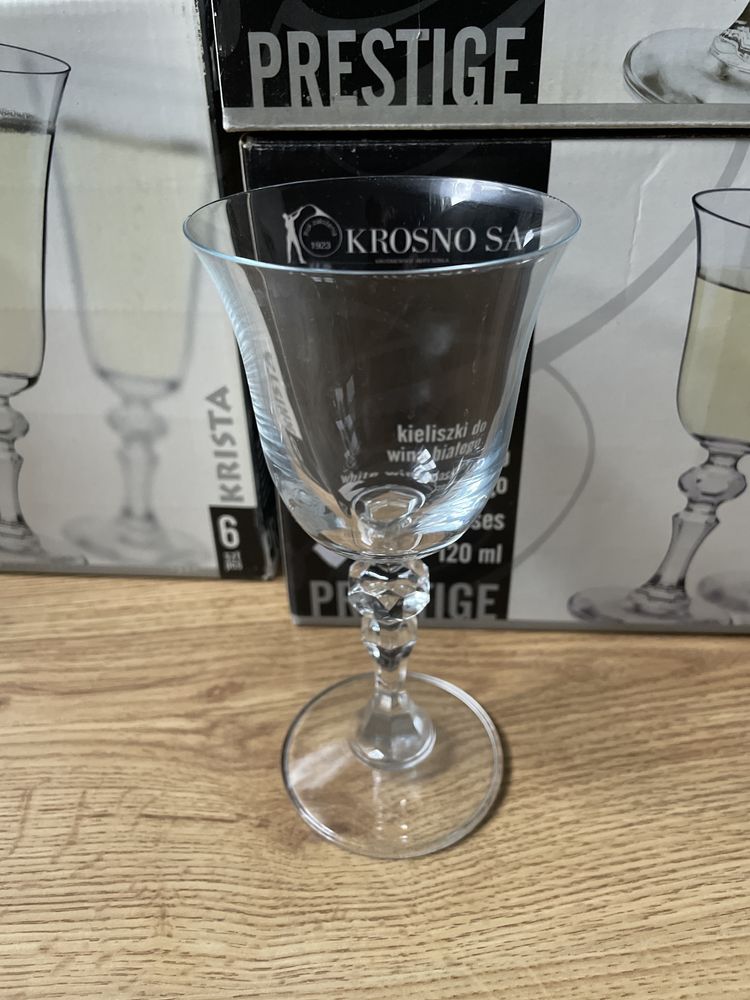 Kieliszki Krosno linia Prestige