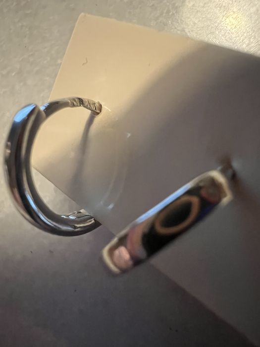 Par de brincos em prata