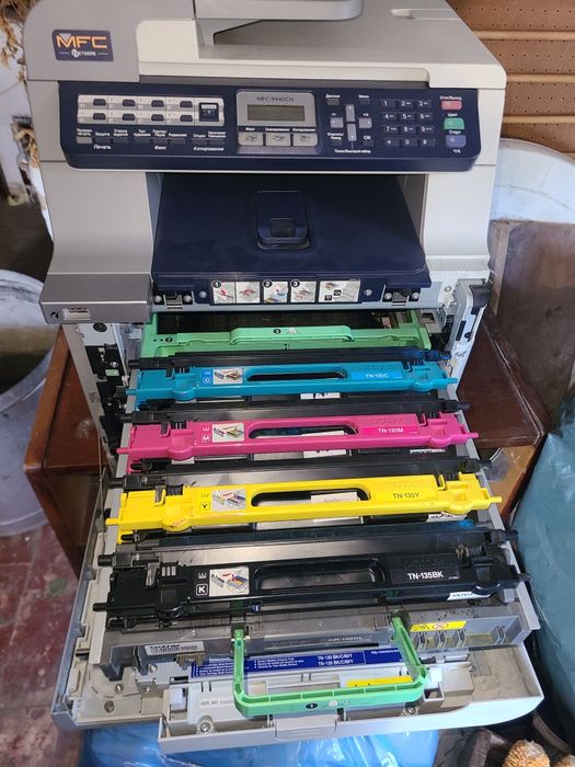 Кольоровий принтер мфу brother mfc9440cn
