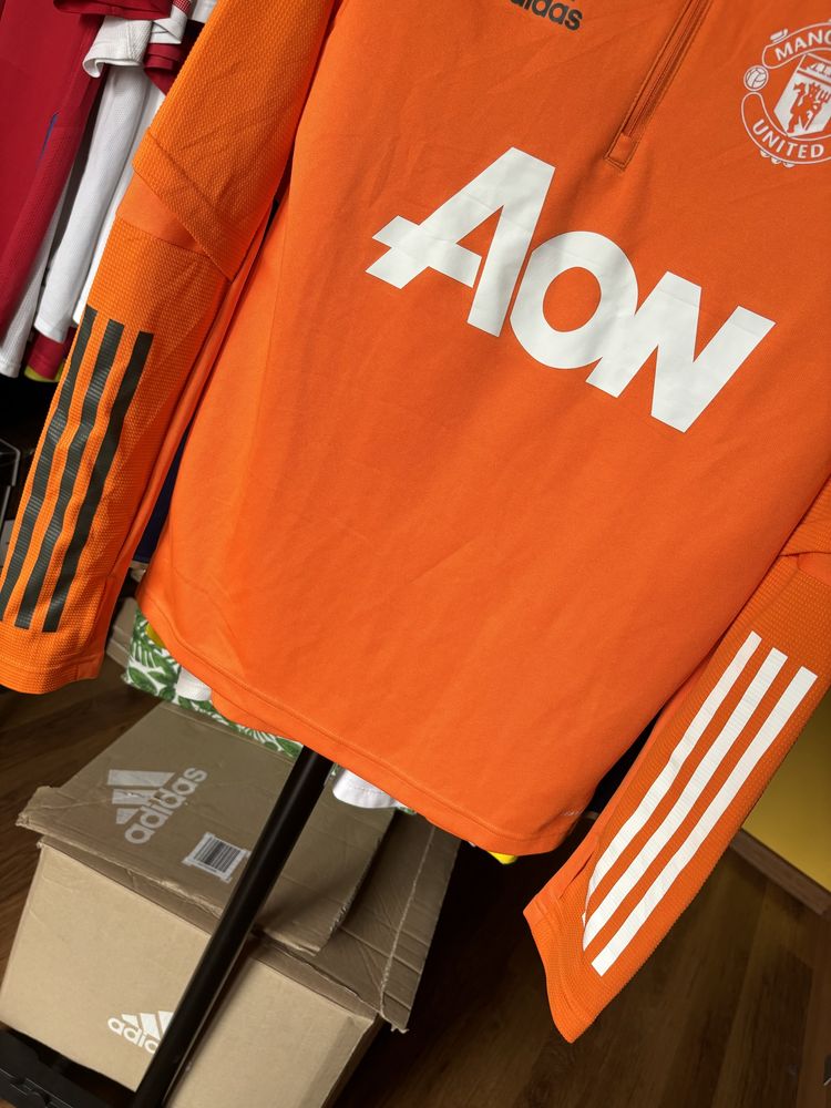 Manchester United xs adidas Bluza piłkarska sportowa meczowa koszulka