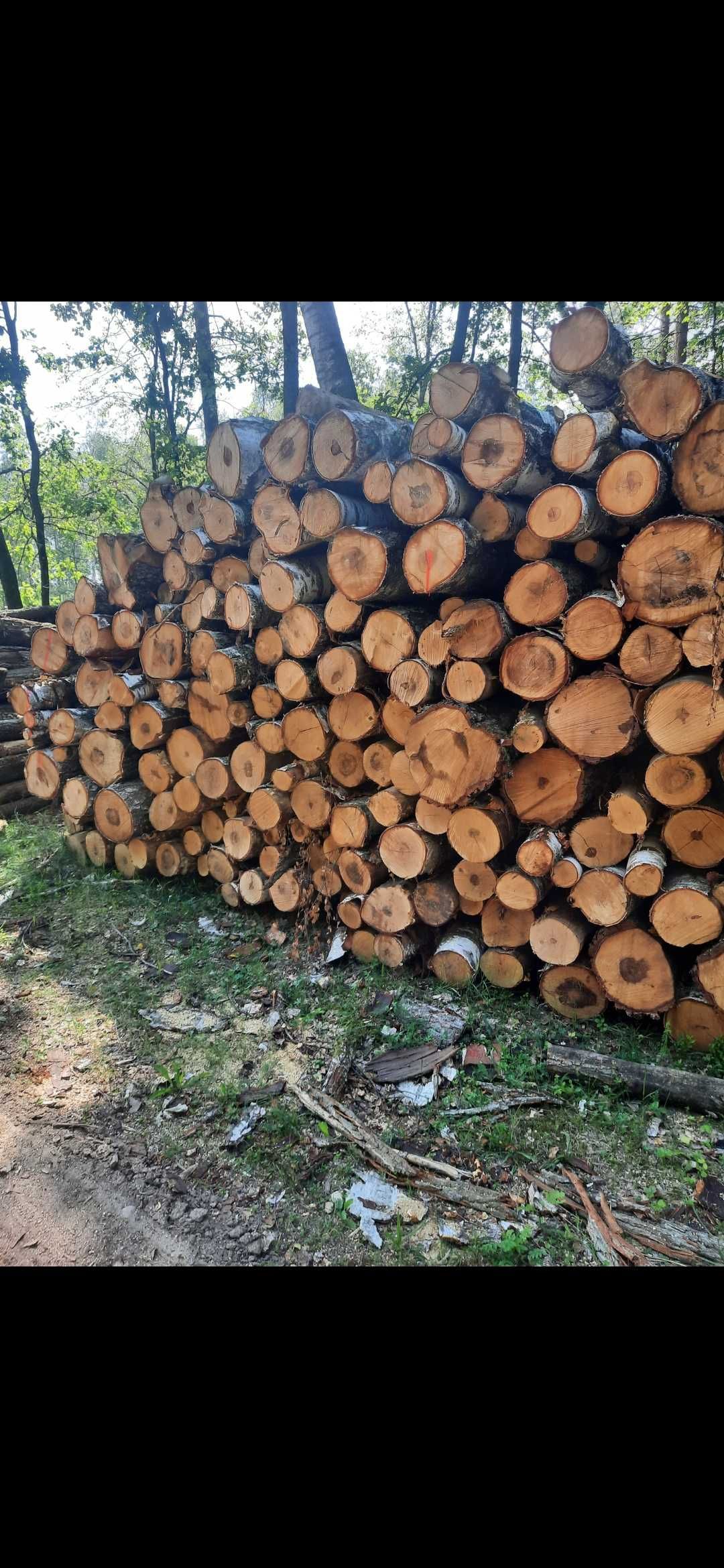 Drewno opałowe Kominkowe metry wałki do pieca