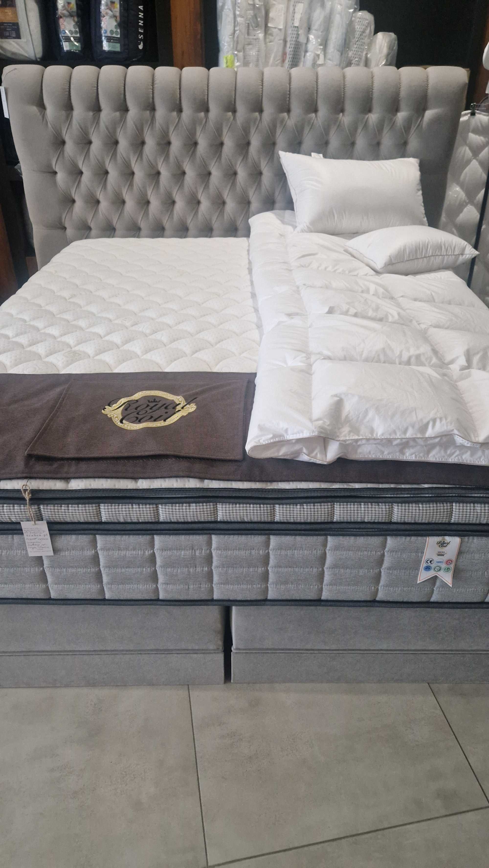 Materac Royal Coil Western Duo 160x200! Wyprzedaż ekspozycji do 20%