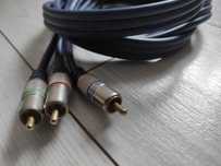 Kabel Component  3x RCA - 3x RCA sprawny audio wzmacniacz
