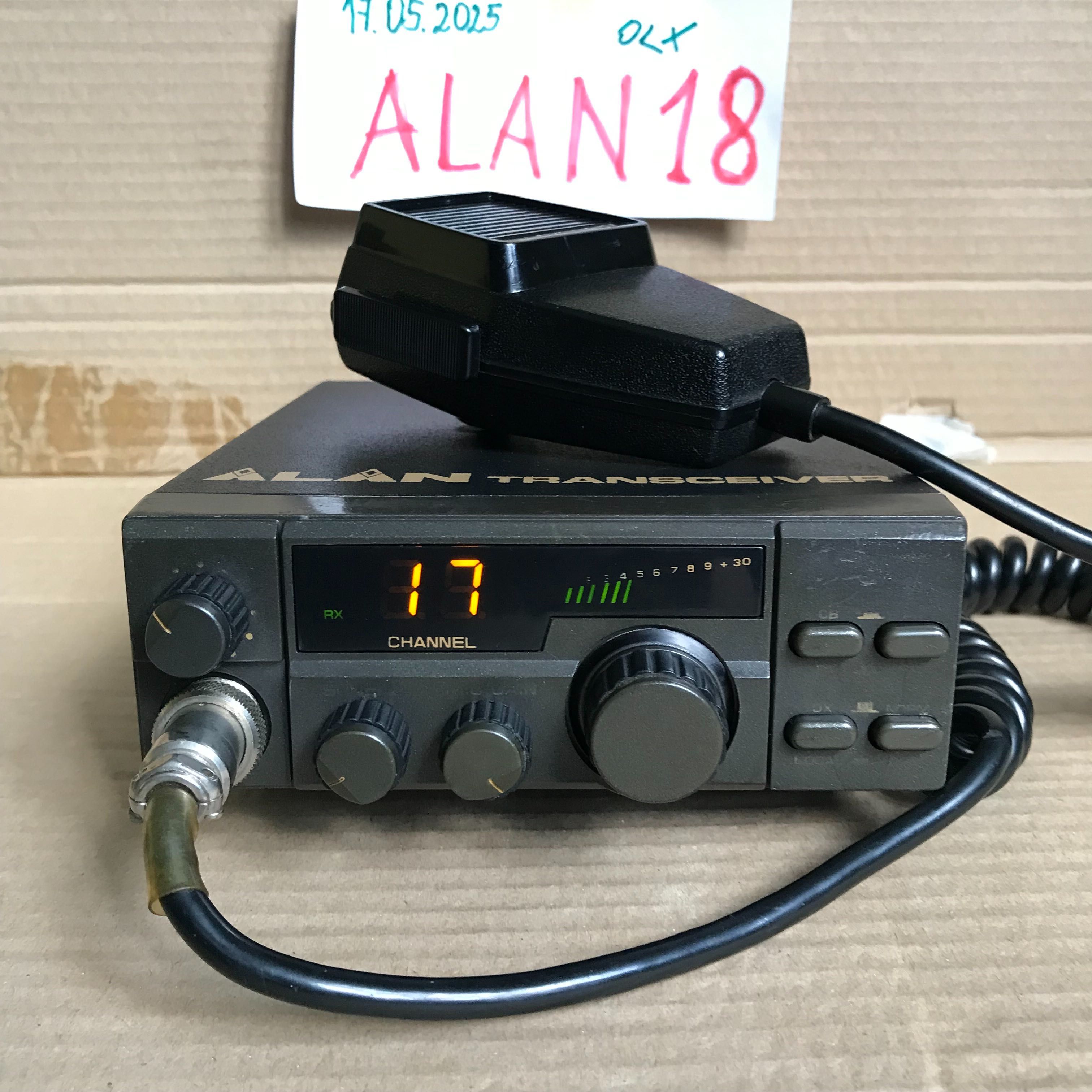 Cb radio Alan 18 klasyk