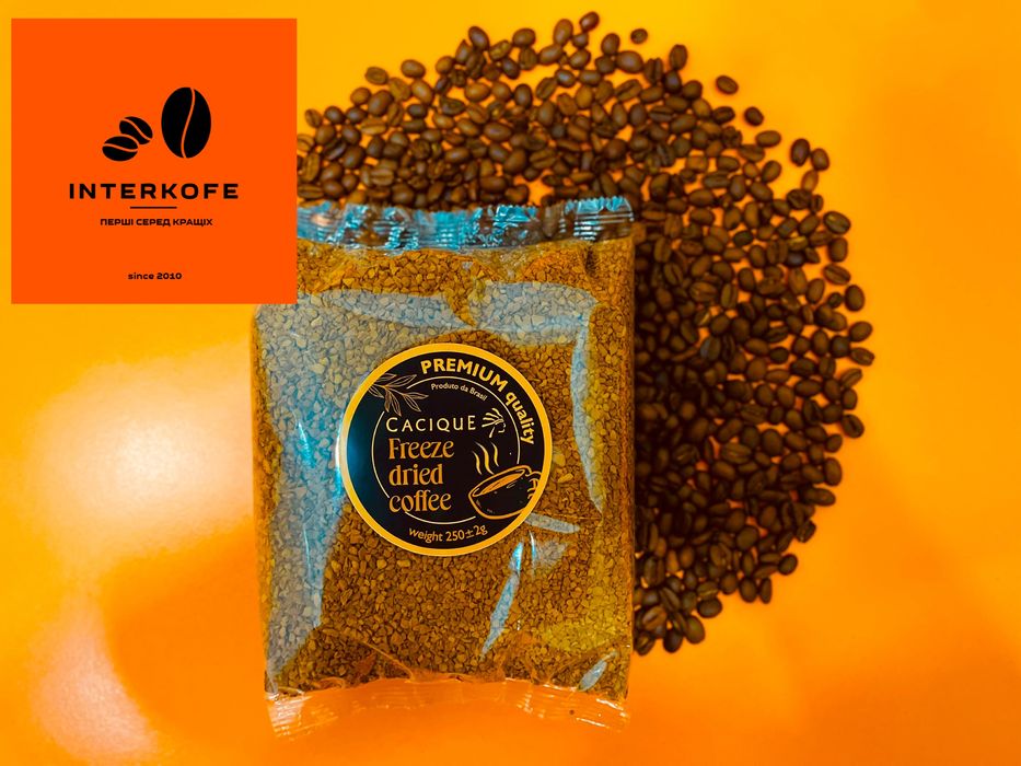 Кава сублімована розчинна вагова Касік Cacique Касик (Бразилія)