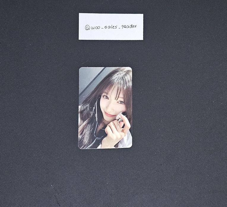 Ive Leeso Lucky Draw Makestar photocard kpop