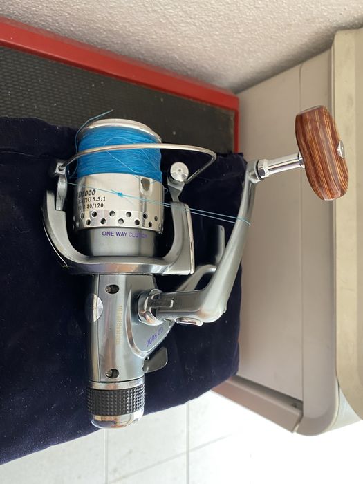 Carrete de pesca rainbow gd 5000 novo