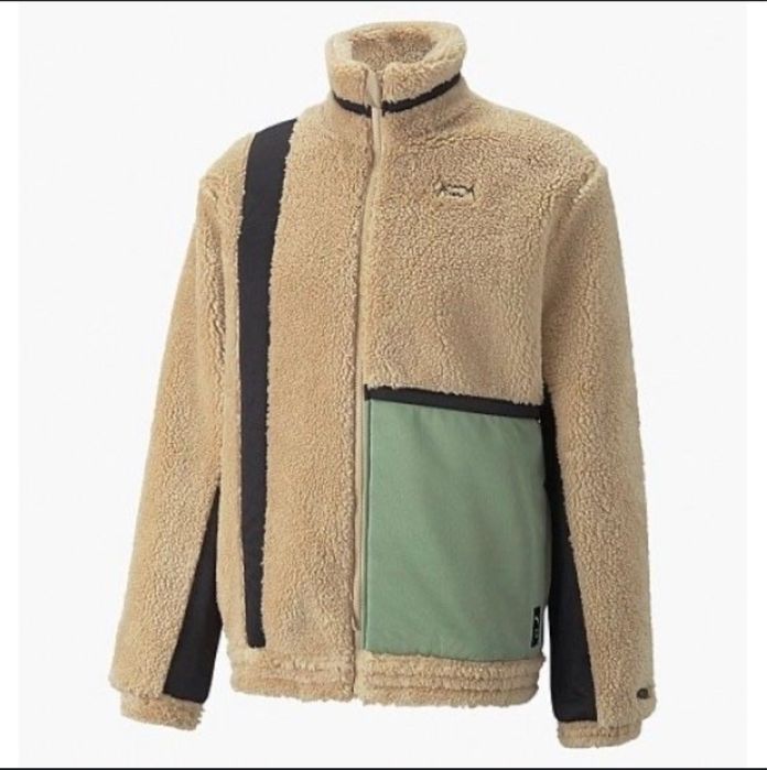 Куртка фліска Puma Winterized кофта oversize Basketball fit lamelo