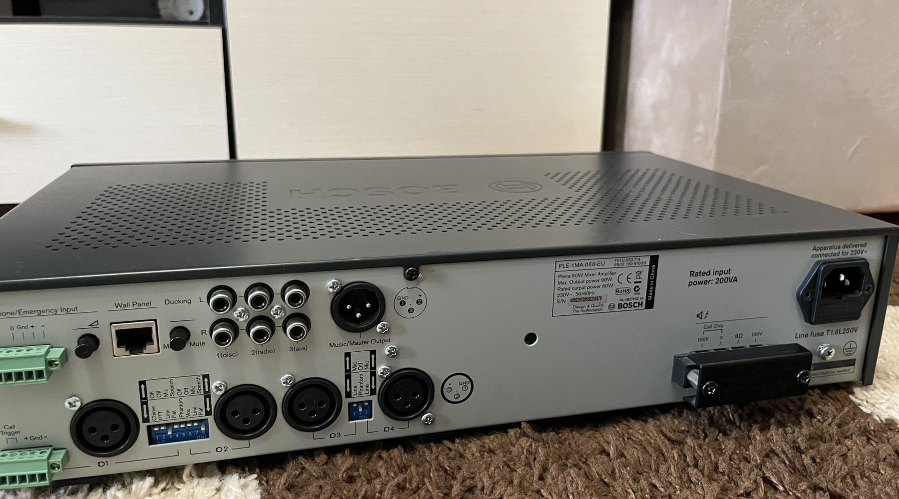 підсилювач BOSCH PLE-1MA060-EU