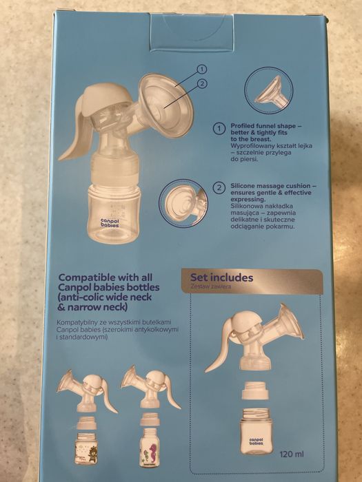 Молоковідсмоктувач canpol babies новий