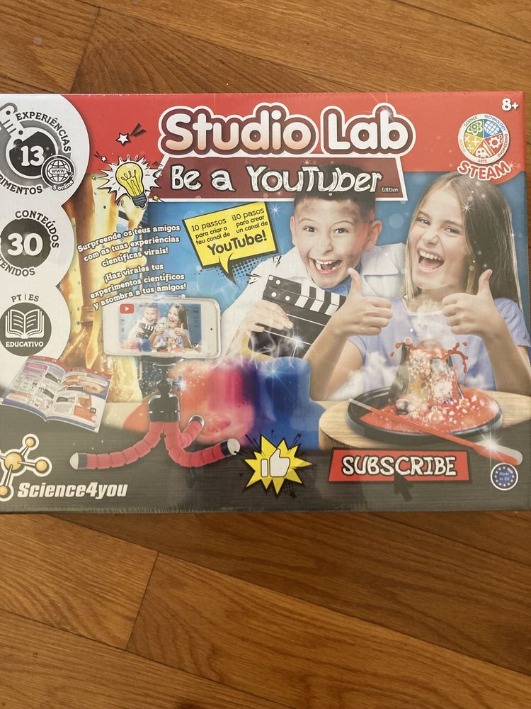 Science4you - Studio Lab - be a youtuber