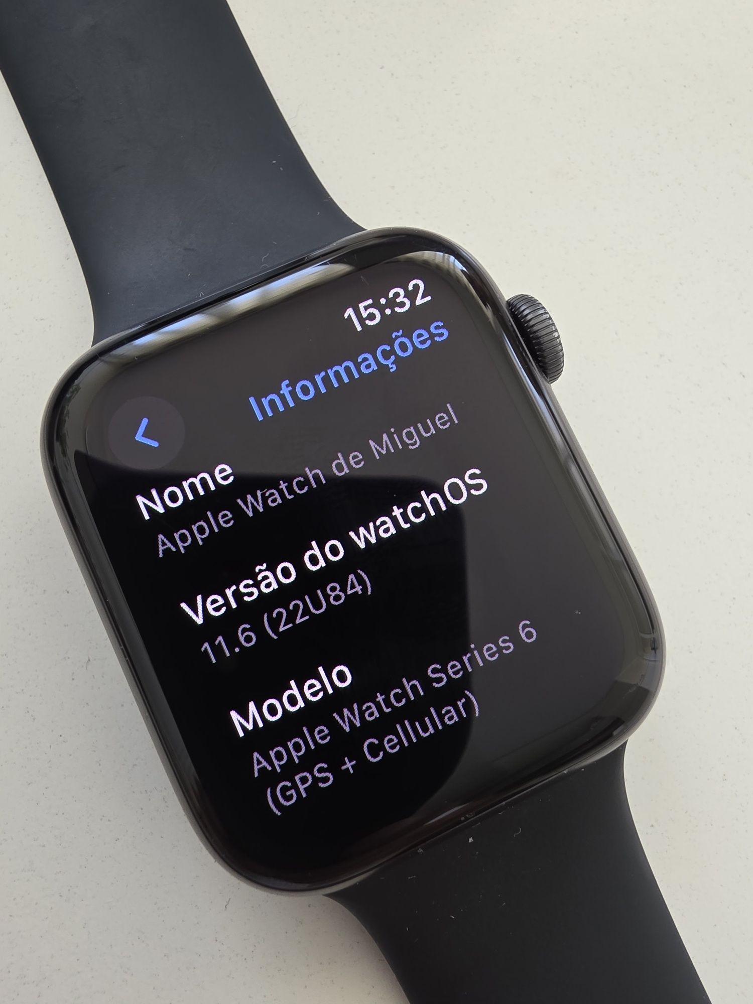 Apple Watch Séries 6 (GPS+Celular) 44mm