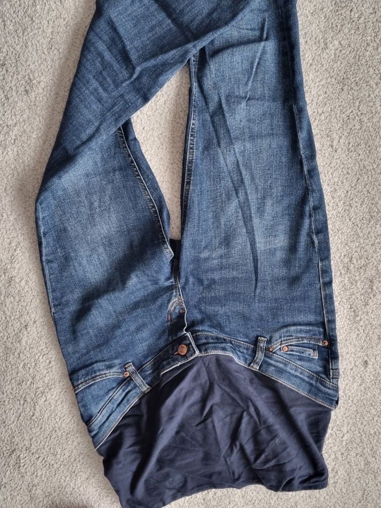 Ciążowe jeansy skinny H&M r.S
