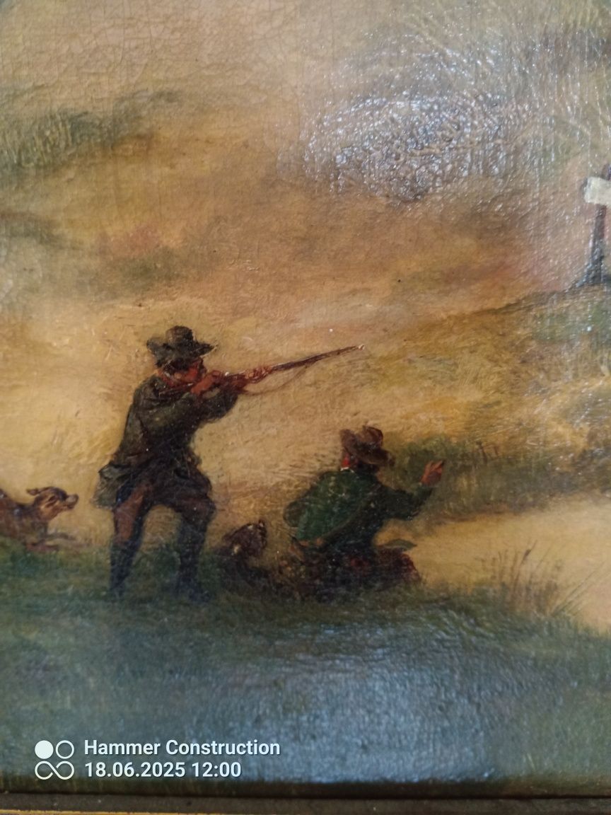 Stary pejzaż XIX Wiek