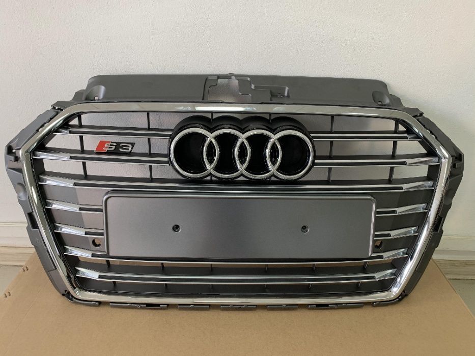 S line Решетка радиатора на audi A3 решотка s решітка s3 2016-2019