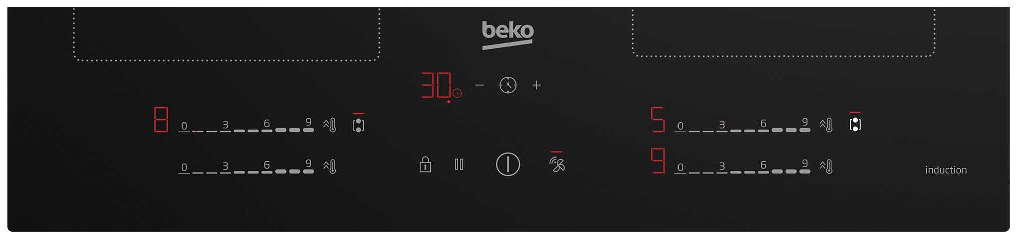 Płyta indukcyjna BEKO HII 64720 UF2T Beyond - NOWA, 2 lata gwarancji