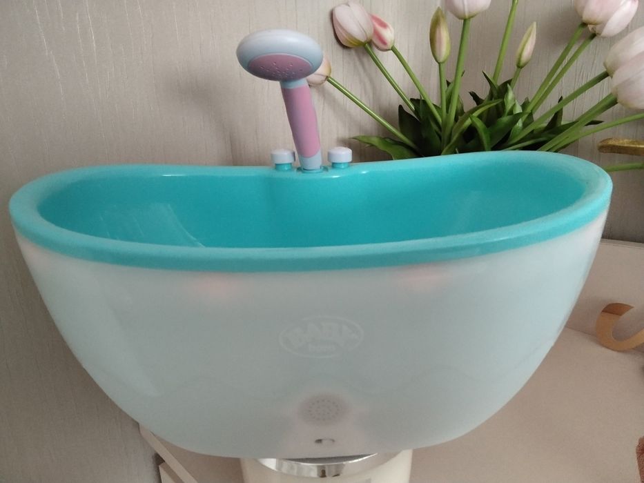 Ванна для ляльки Baby Born - Легке Купання (Світ, Звук)