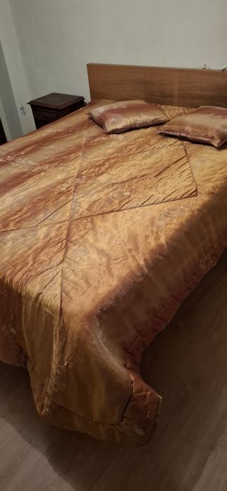 Colcha cama casal + 2 fronhas