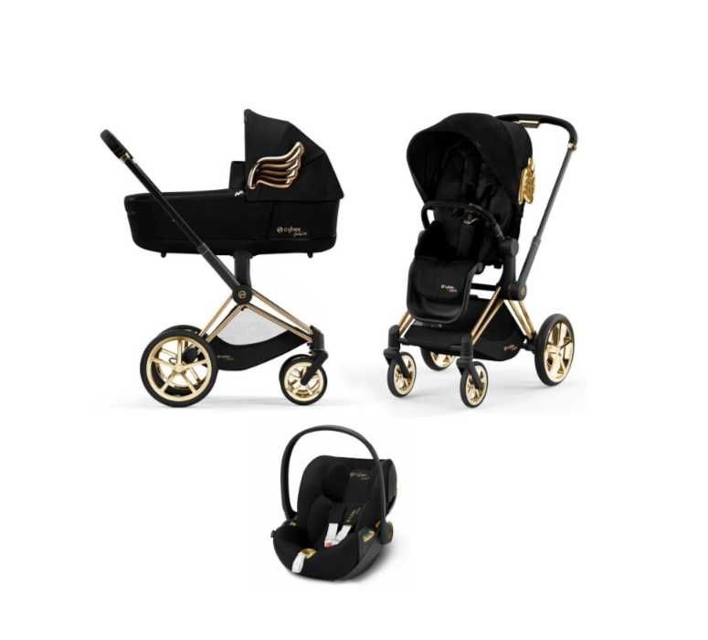 НОВI! Cybex Priam Jeremy Scott Wings 4.0 Cloud T i-Size коляска 3 в 1