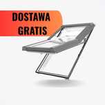 NOWE Okna dachowe PCV Skylight 55x78 66x118 78x118 78x140 + KOŁNIERZ